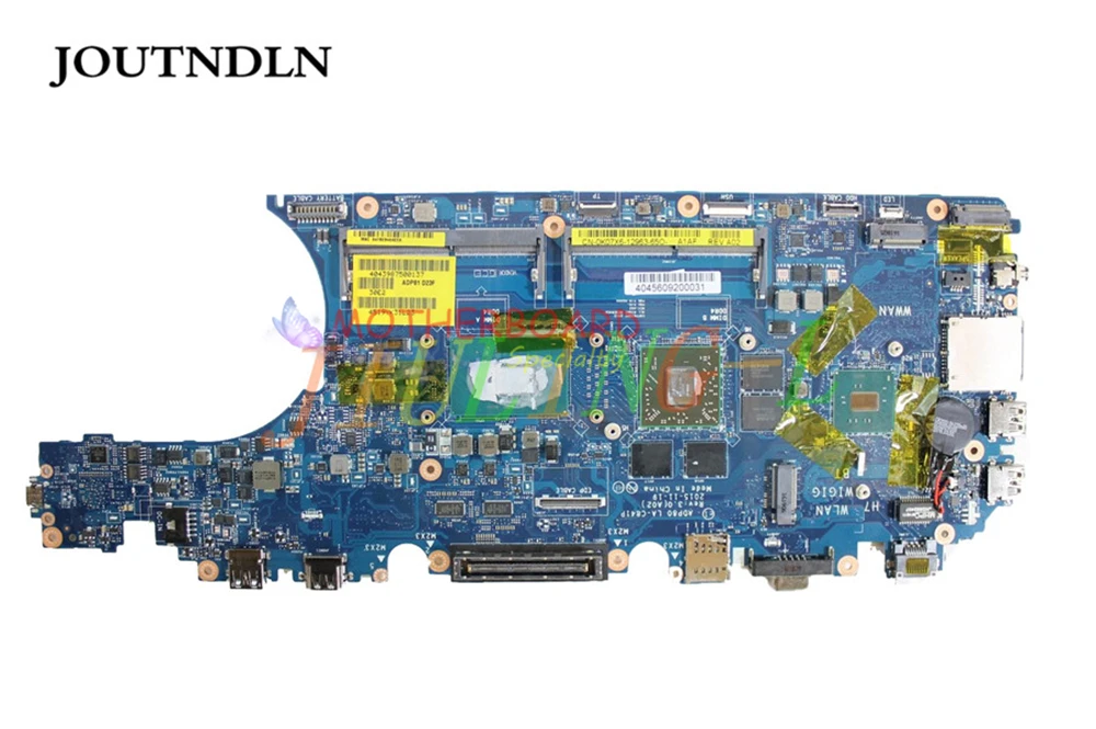 Vieruodis для Dell Precision 3510 материнская плата ноутбука фотосессия 2 6 K 07x6 k 216 ГГц 0866020- |