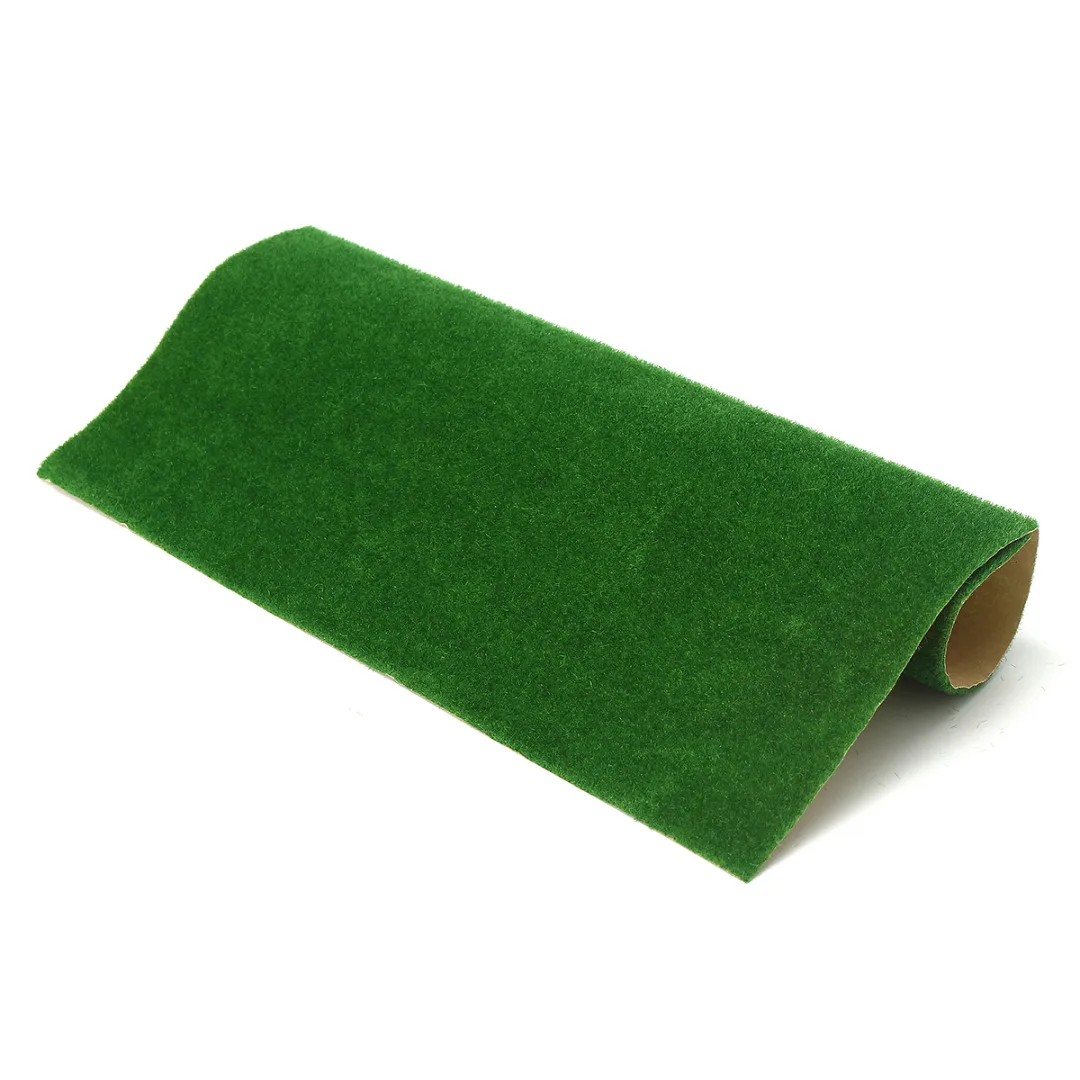 Dark Green 25x25 см миниатюрный искусственный травяной газон ландшафтный дизайн DIY орнамент украшение сада, двора - Цвет: Dark Green