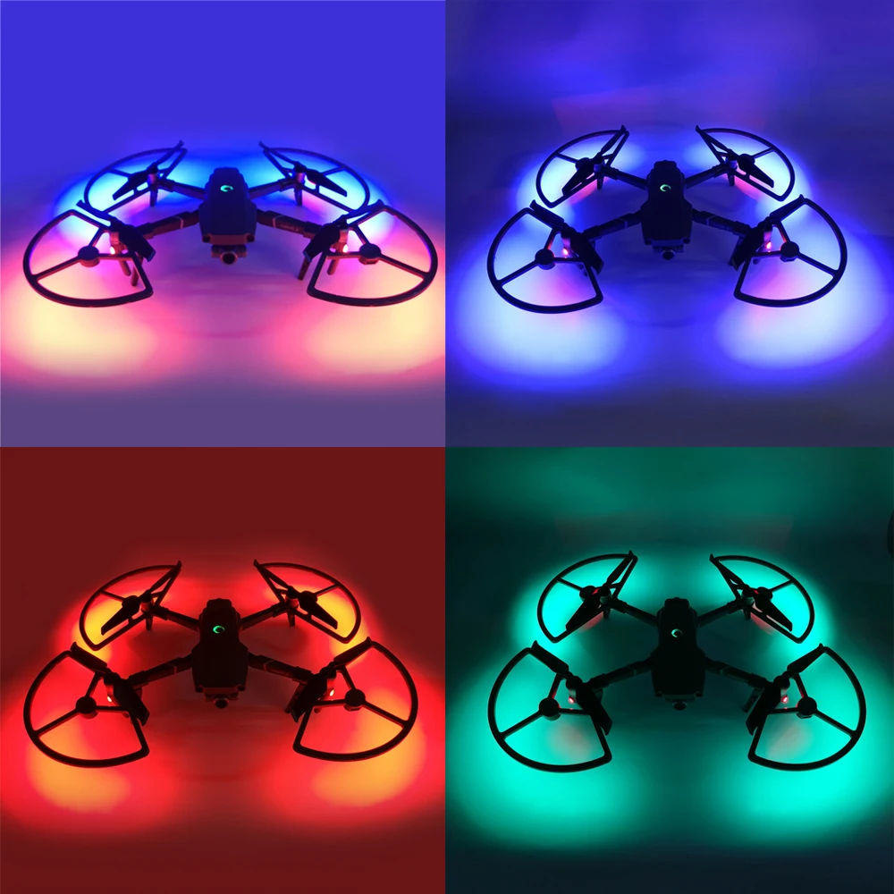 Аксессуары для DJI Mavic 2 Pro/Zoom быстросъемный светодиодный защитный пропеллер