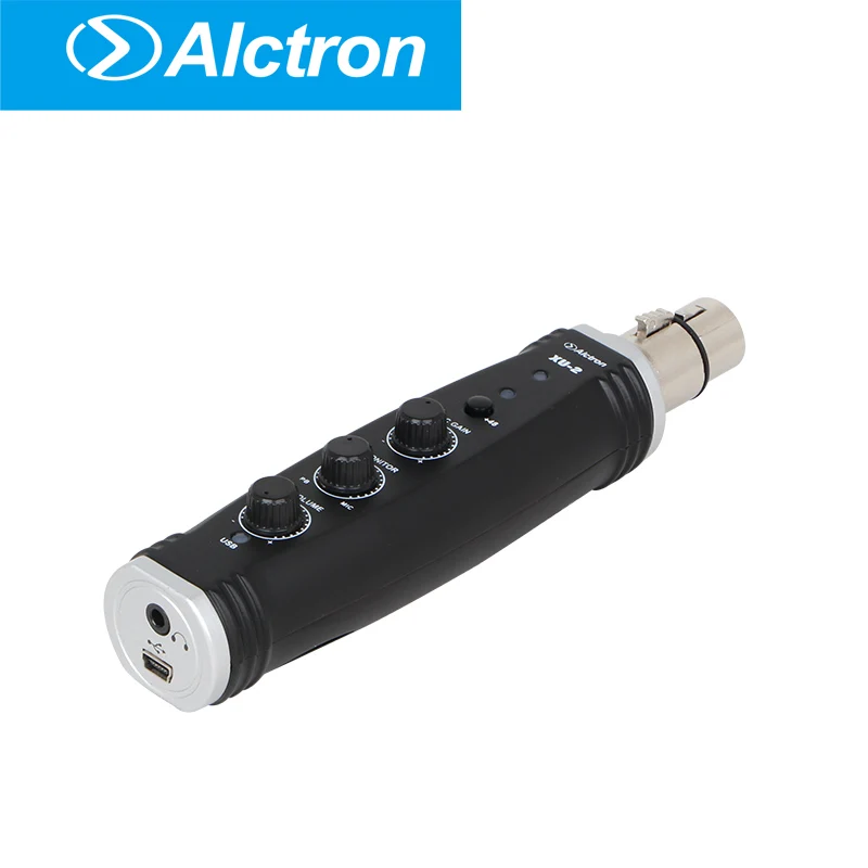 Alctron XU-2 MKII профессиональный аудио интерфейс быстро преобразует сигнал прост в