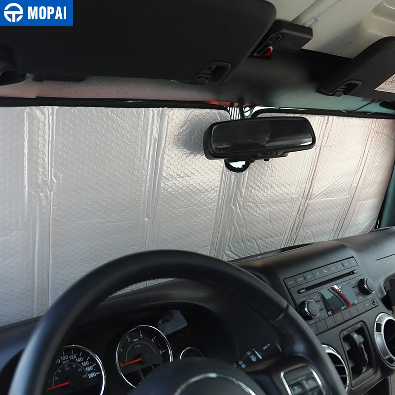Солнцезащитный козырек для лобового стекла автомобиля MOPAI защита от солнечного