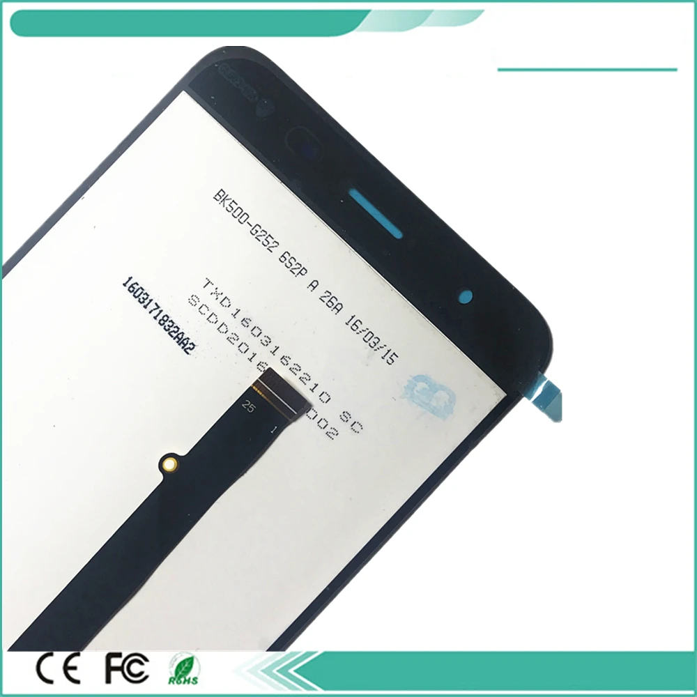 ЖК-дисплей для телефона Micromax Canvas Juice 4 Q465 ЖК-экран и сенсорный экран в сборе черный цвет с 3 м клейкой лентой