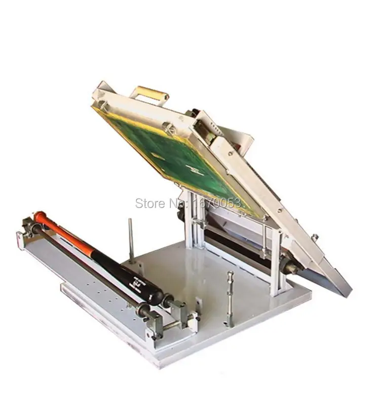 Ручная цилиндрическая трафаретная печатная машина для печати на бутылках/чашках