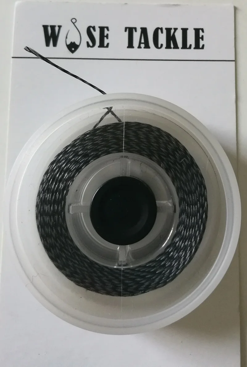 35LB Silt 20M 1 шт. Wise снасти 20 м/30 м без покрытия hooklink в Silt 15LB/25 LB/35LB-ловля карпа лески - Цвет: 35LB Silt 20M