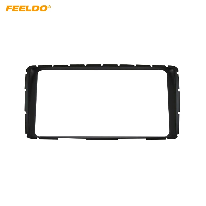 FEELDO автомобильный стерео радио фасции панель Адаптер каркаса для Toyota Hilux 2DIN 202*102