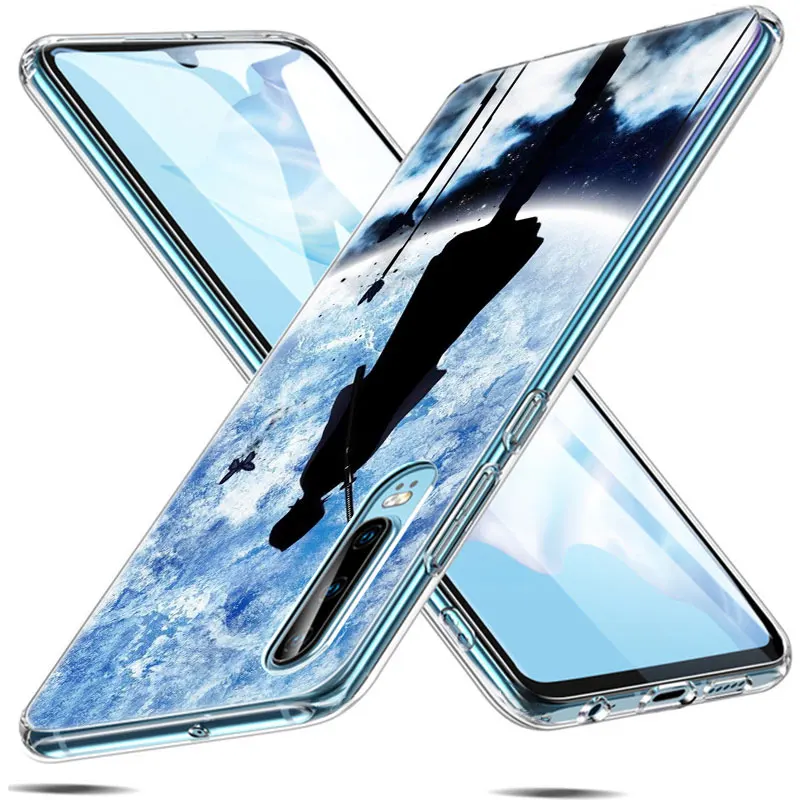 Силиконовый чехол для Huawei P30 P20 Pro P10 P9 P8 Lite 2017 P Smart Z Plus 2019 NOVA 3 3i | Мобильные телефоны