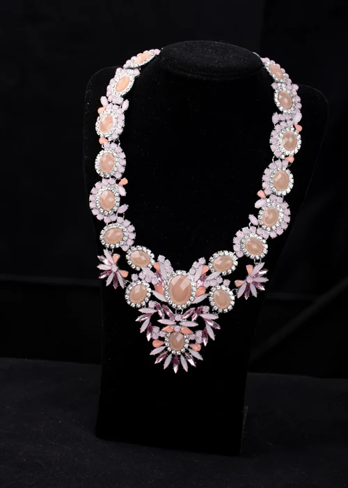 Romantic Series Color Orange Flower Violetta Necklace For Gentle Women Wedding | Украшения и аксессуары