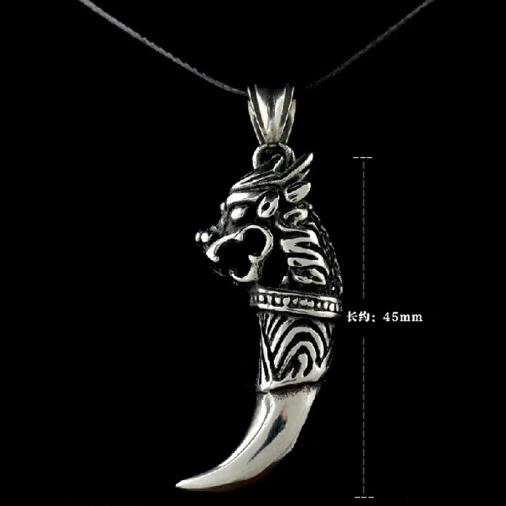 Мужские кулоны в форме волка из нержавеющей стали стиле панк 1 шт.|necklace jewelry|fashion