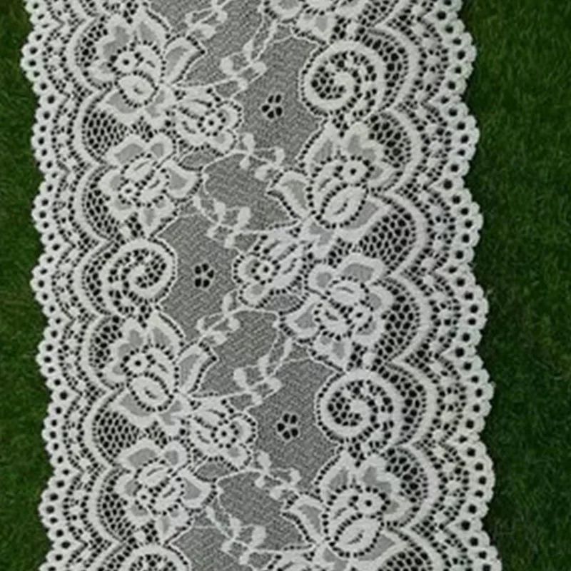 

3meters/lot Elastic Lace Ribbon Embroidered Lace Fabric Lace Trimmings For Sewing DIY Accessories
