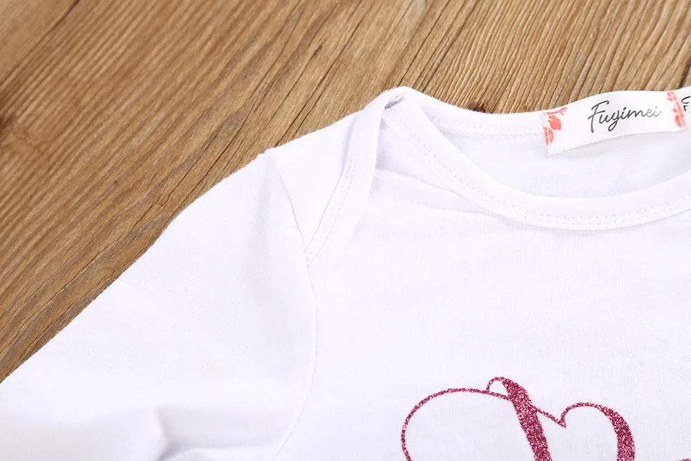 Удобная детская Рождественская Одежда популярная одежда футболка с надписью для