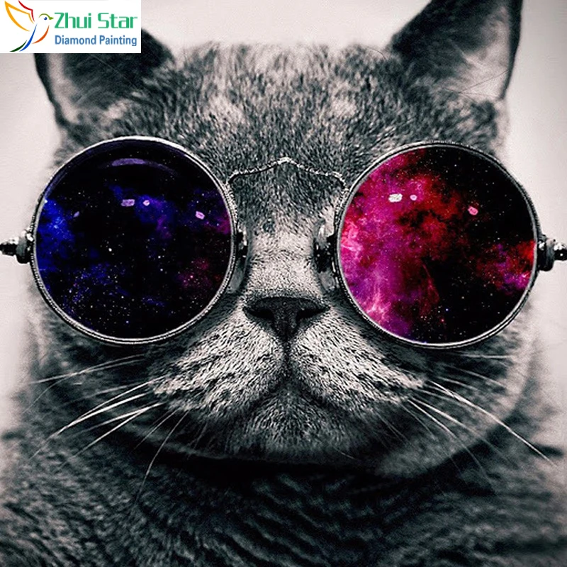Алмазная 5d Вышивка Zhui star картина с квадратными стразами сделай сам изображением