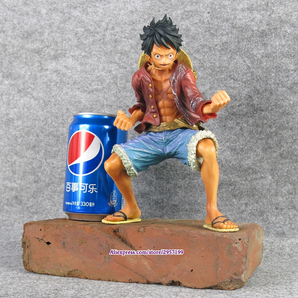 18 см Аниме One Piece Обезьяна D Луффи ПВХ фигурку Нулевой наборы Детей Игрушки