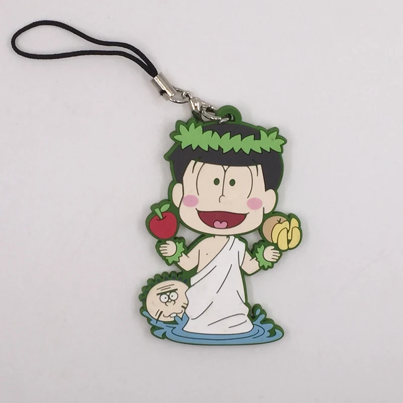 1 шт. резиновый брелок Osomatsu-san Osomatsu San редкие ремешки для косплея | Игрушки и хобби