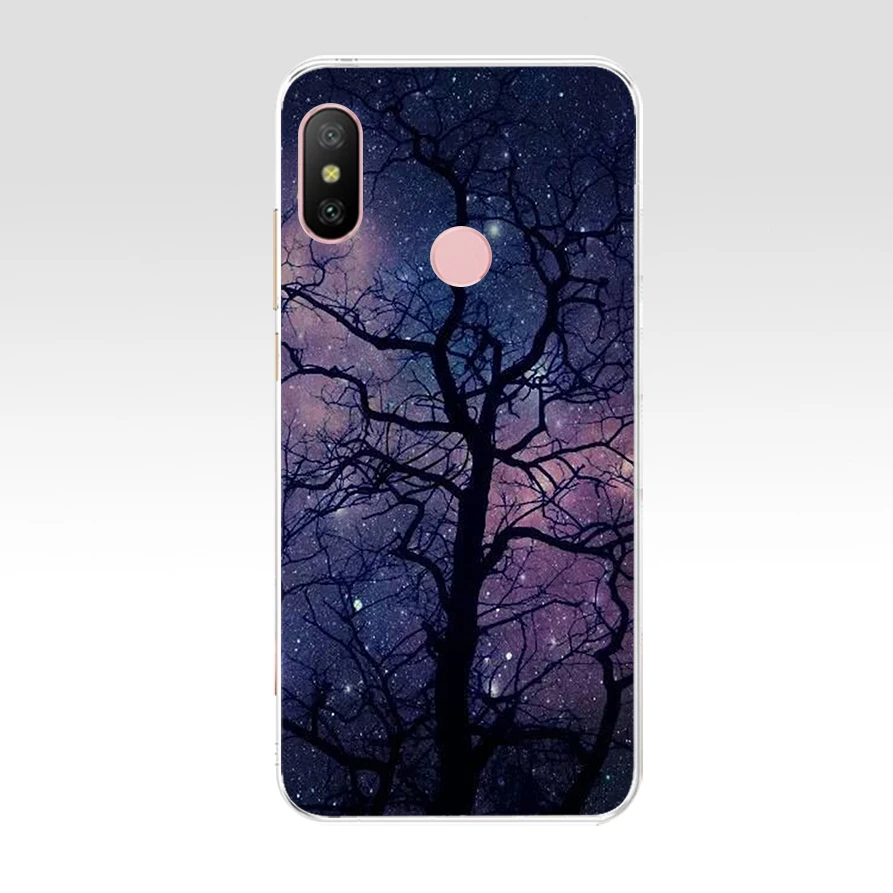 48 B силиконовый чехол для Xiaomi mi A2 LITE, чехол с полной защитой, мягкая задняя крышка из ТПУ, чехол для телефона s для Xio mi A2 LITE, бампер - Цвет: 48