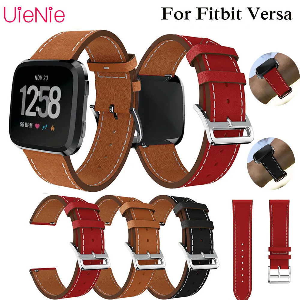 Сменный кожаный ремешок для наручных часов смарт fitbit versa Новое поступление 2018