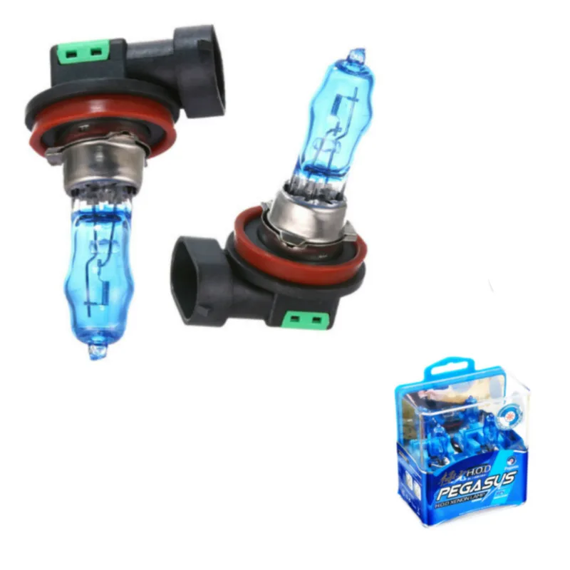 2x H8 DC 12V 100W Супер белый HOD Ксеноновые галогенные лампы Автомобильные фары s