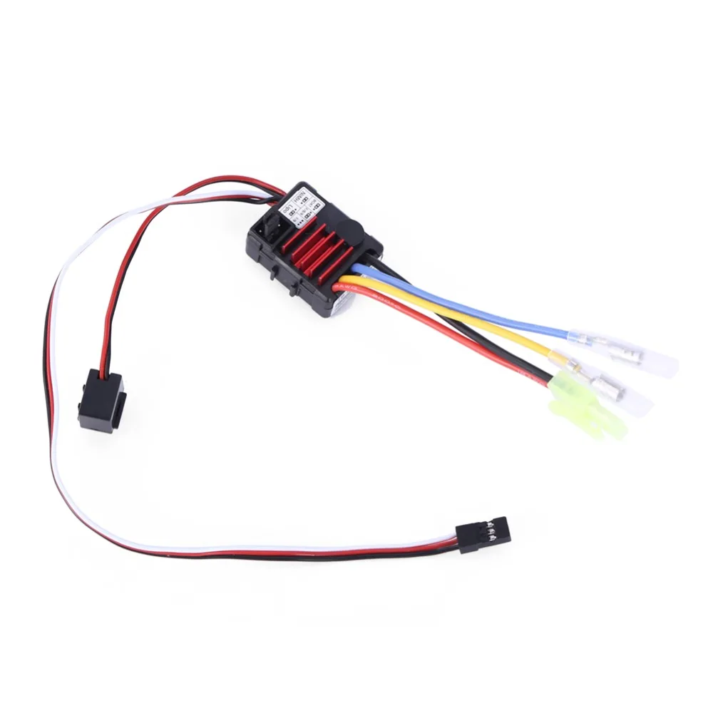 Водонепроницаемый 25A TB-60025 ESC Матовый регулятор скорости 1A/6 V BEC для 1/18 1/24 RC