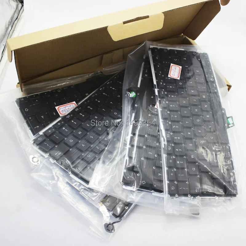 Натуральная A1297 португальская клавиатура с Подсветка для Apple Macbook Pro 17 '&#x27A1297