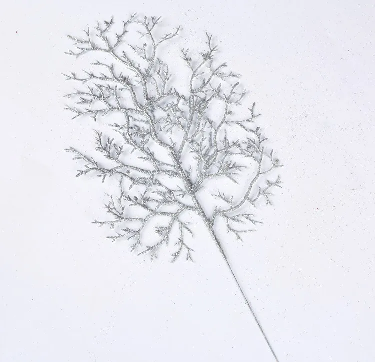 

10pcs Christmas Tree Decoration Leaves Simulation of cypress leaves, dead branches 20x40cm