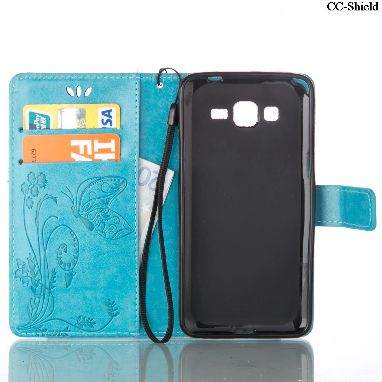 Чехол для Samsung Galaxy Grand Prime G531H G531H/DS кожаный откидной Чехол-бумажник SM-G531H SM-G531F сумка