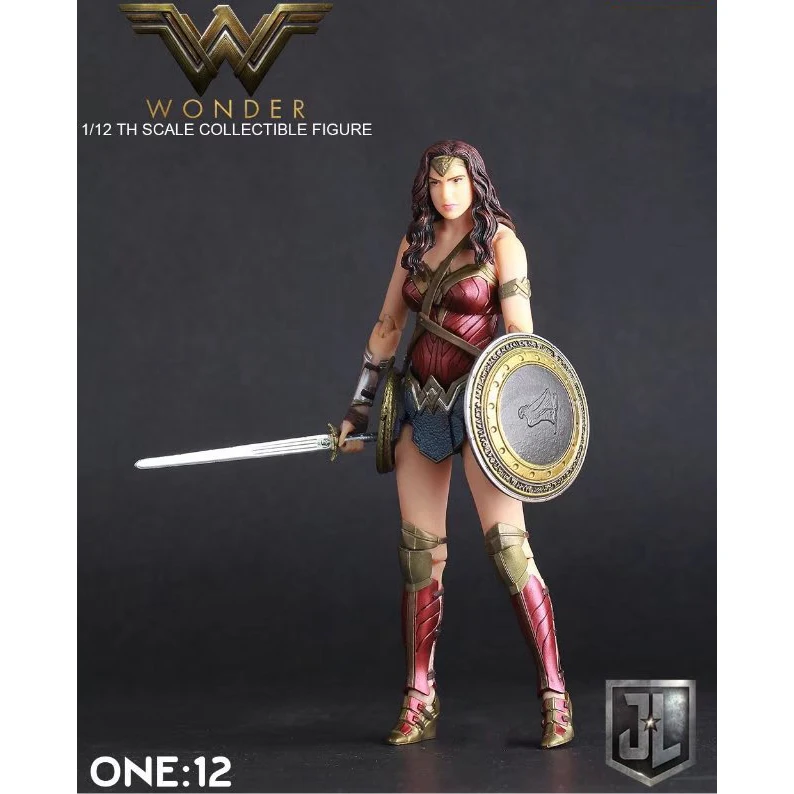 Xinduplan DC Comics Лига Справедливости Wonder Woman Сумасшедший Игрушечные лошадки 6 дюймов