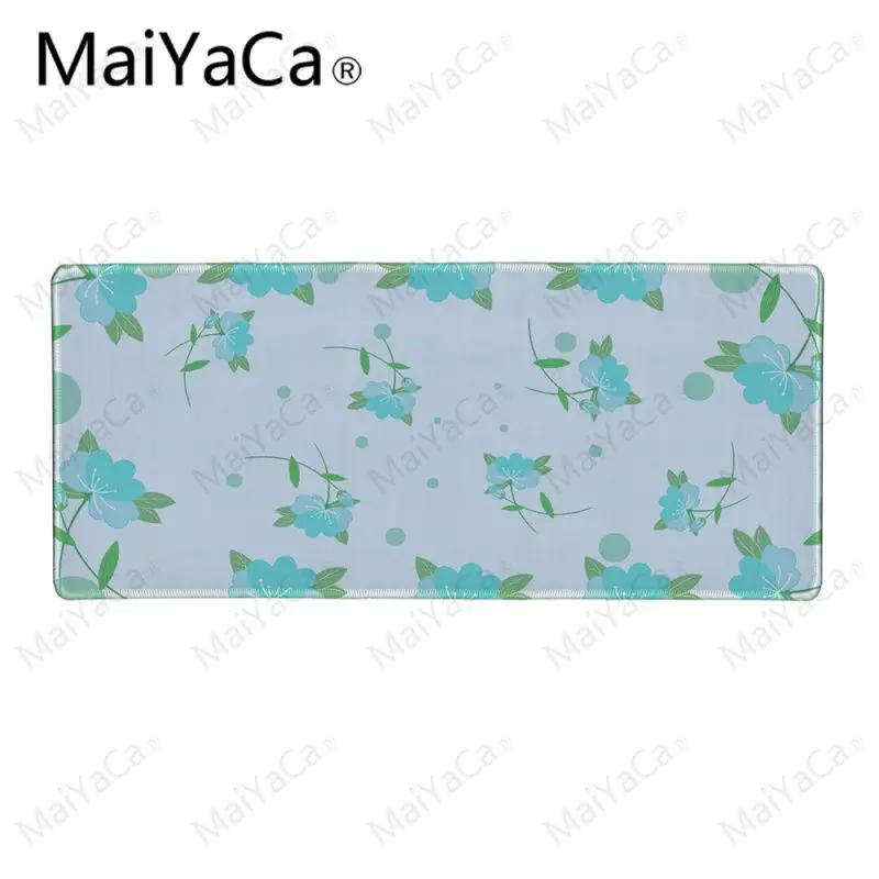 MaiYaCa быстрая печать пятнистый цветок кактус игровой большой коврик для компьютерной мыши коврик для мыши лучшие коврики для геймера подарок - Цвет: Lock Edge 30x70cm