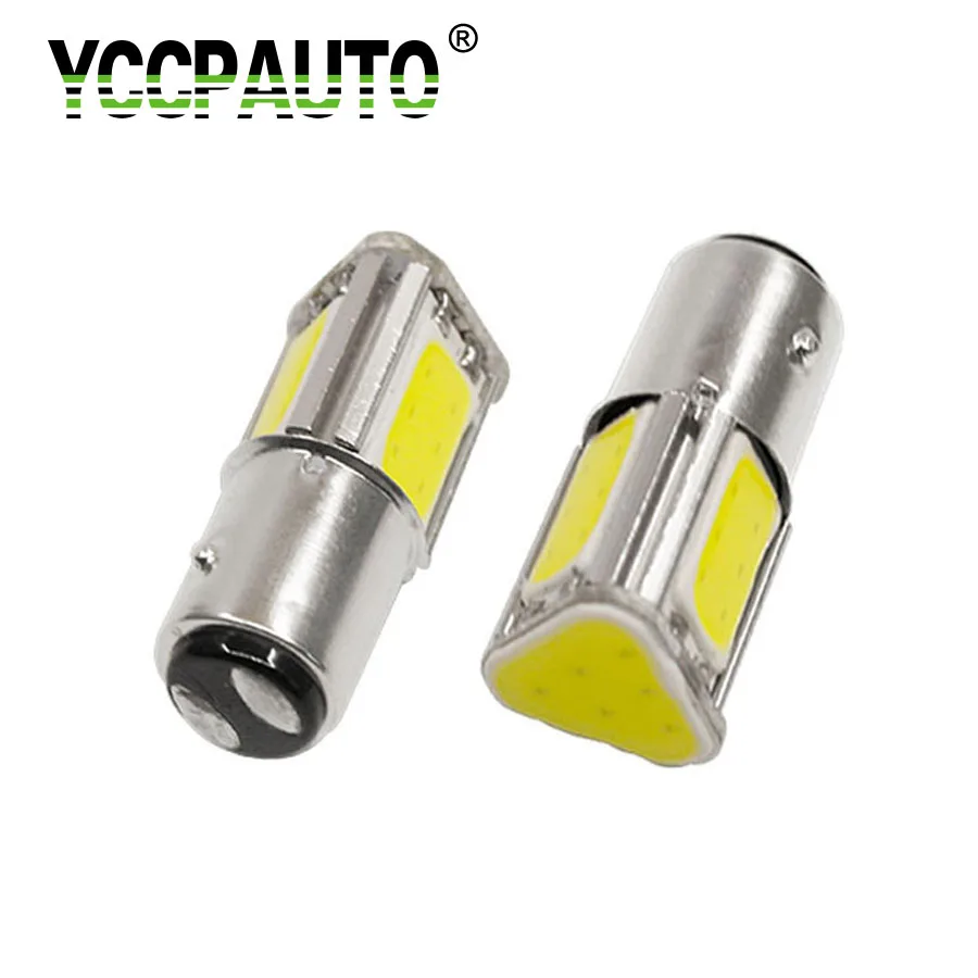 YCCPAUTO 1157 BAY15D светодио дный Парковка стоп сигналы задние лампы Авто источник света