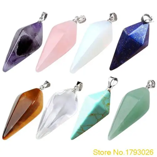 Мода и мило Маятник Исцеление Биолокация Рейки Чакра Хрустальный Кулон Для
