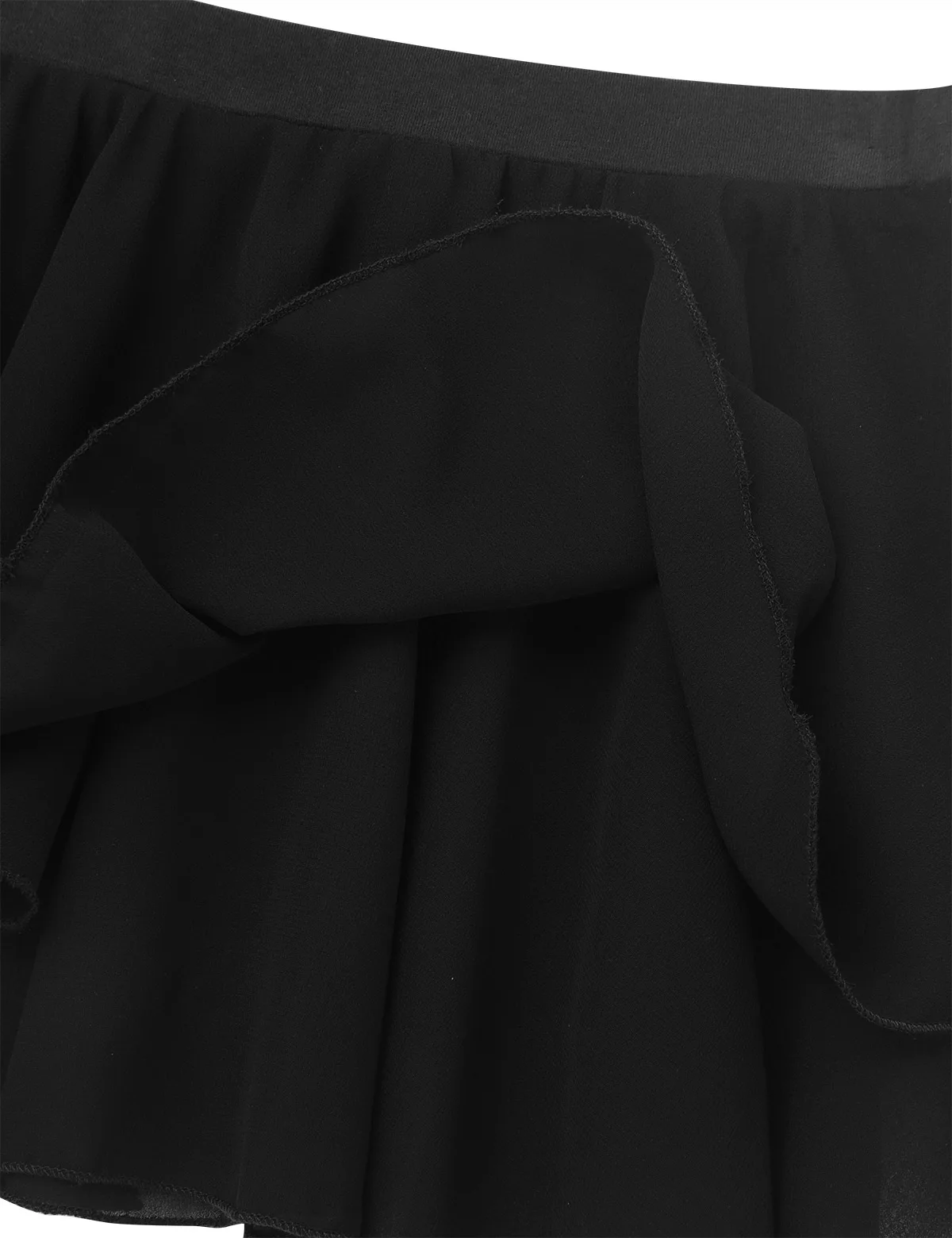 Классическая шифоновая плиссированная мини-юбка для маленьких девочек балетная