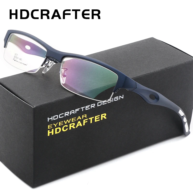 Оправа для очков близорукости HDCRAFTER мужские Оптические Женские оправы с