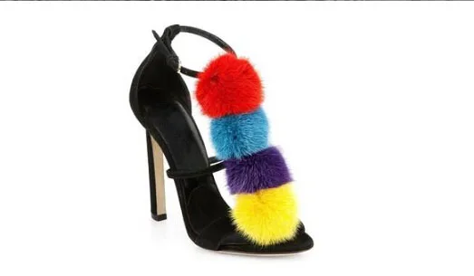 Новое поступление женские босоножки на высоком каблуке с пряжкой и ремешком