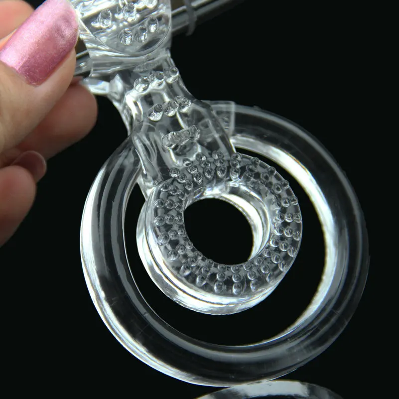 Задержки Кольца для пениса вибрации человек Страсть мастурбация повышения петух