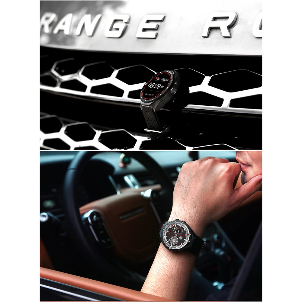 Смарт-часы KINGWEAR KW88 Pro gps для мужчин и женщин с оперативной памятью 1 Гб ПЗУ 16 Гб MTK6580 носимые устройства Android 7,0 камера 3g Smartwatch телефон