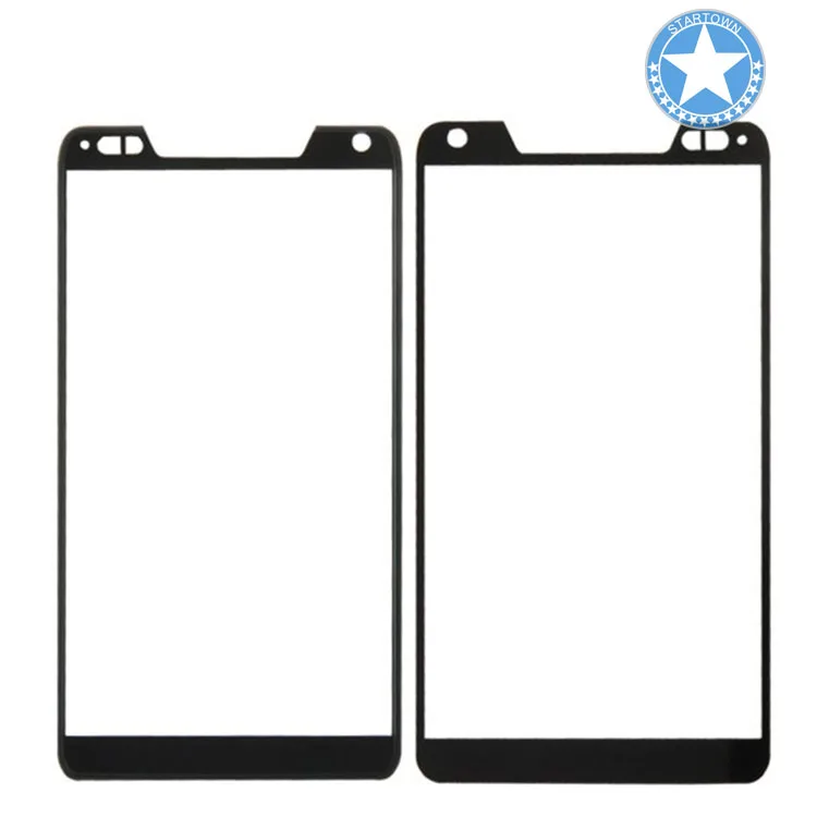 Черная передняя стеклянная линза для Motorola DROID RAZR M XT907 Verizon запасные части|screen printing