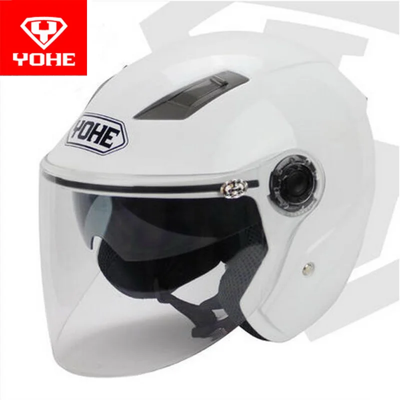 Новинка лета 2017 мотоциклетный шлем YOHE с двойными линзами мотоциклетные шлемы