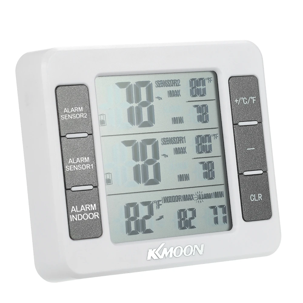 Цифровой термометр KKmoon мини измеритель температуры с ЖК дисплеем 0 50 °C|digital thermometer