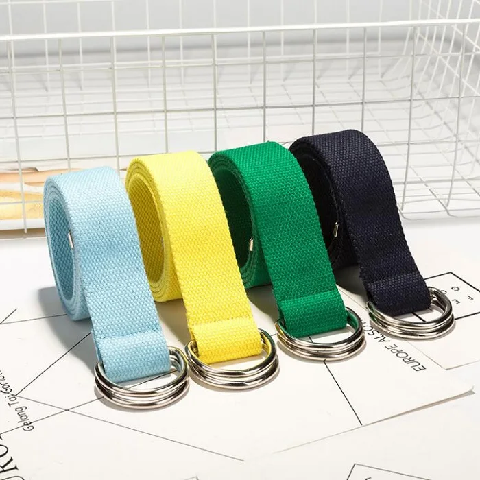 110 см длинный D кольцо Пряжка ремень Универсальный ультра холст любителей краткое