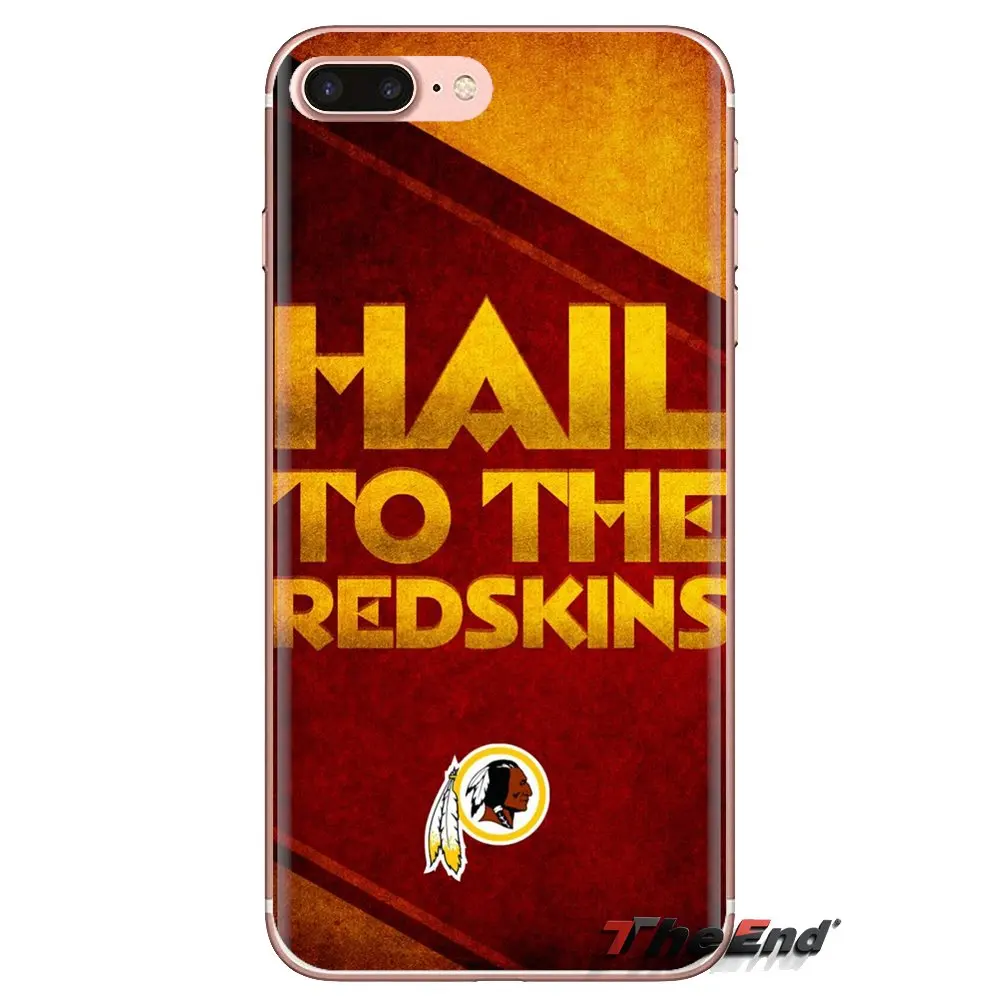 Washington Redskins USA Team Логотип для iPod Touch Apple iPhone 4 4S 5 5S SE 5C 6 6S 7 8 X XR XS Plus MAX силиконовый