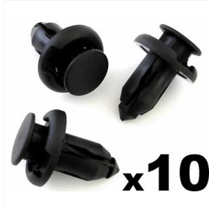 

10x For Honda Push Fit Plastic Rivet / Fastener Clip - Bumpers, Side Skirts & Grills
