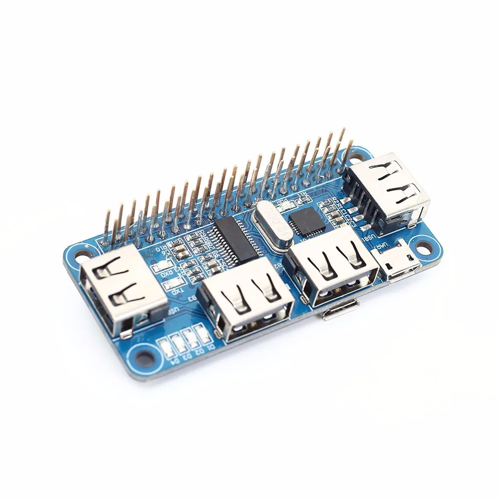 USB к UART бортовой совместим с USB2.0/1 1 конвертером 4 портовый Штабелируемый модуль