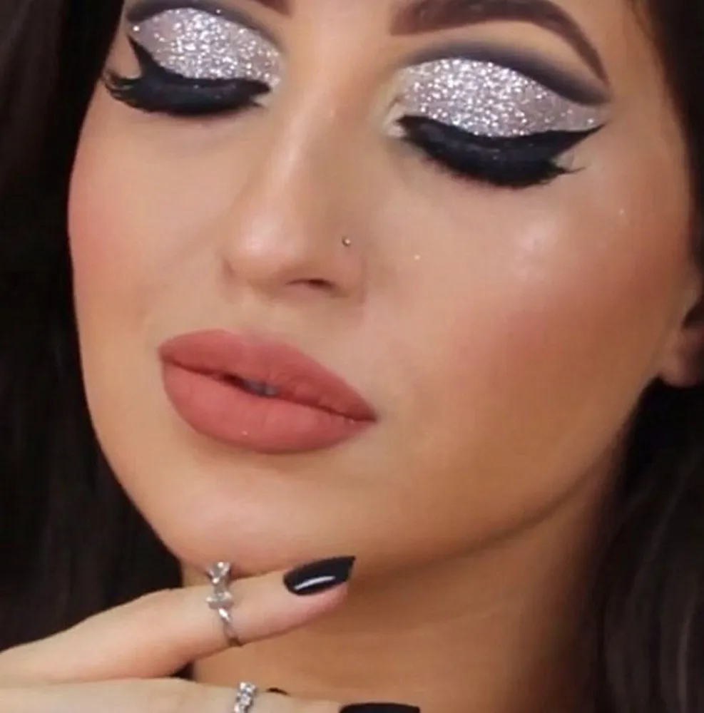 Новые модные тени для век мерцающие блеск губ пудра палитра Губная помада