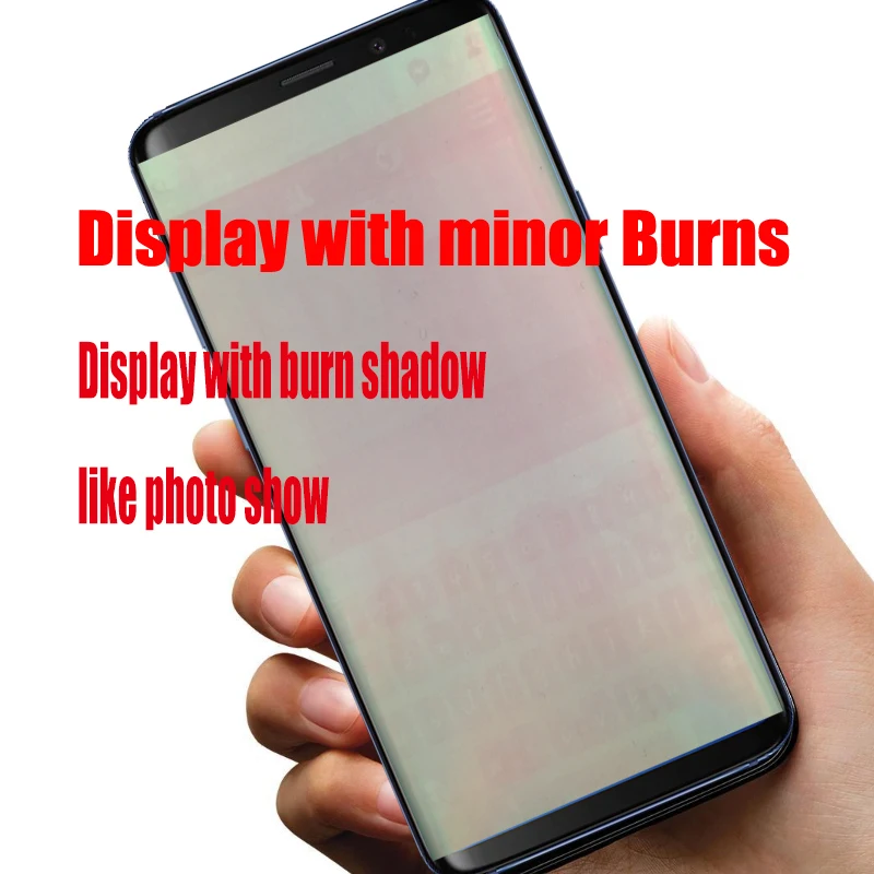 Дисплей 2960*1440 с ЖК-дисплеем рамкой для SAMSUNG Galaxy S9 + Plus G960 G965 цифровым