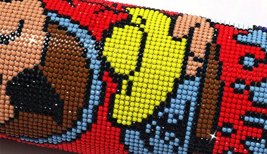 DIY картина вышитая бисером полный дрель рукоделие живопись Пластик ремесел