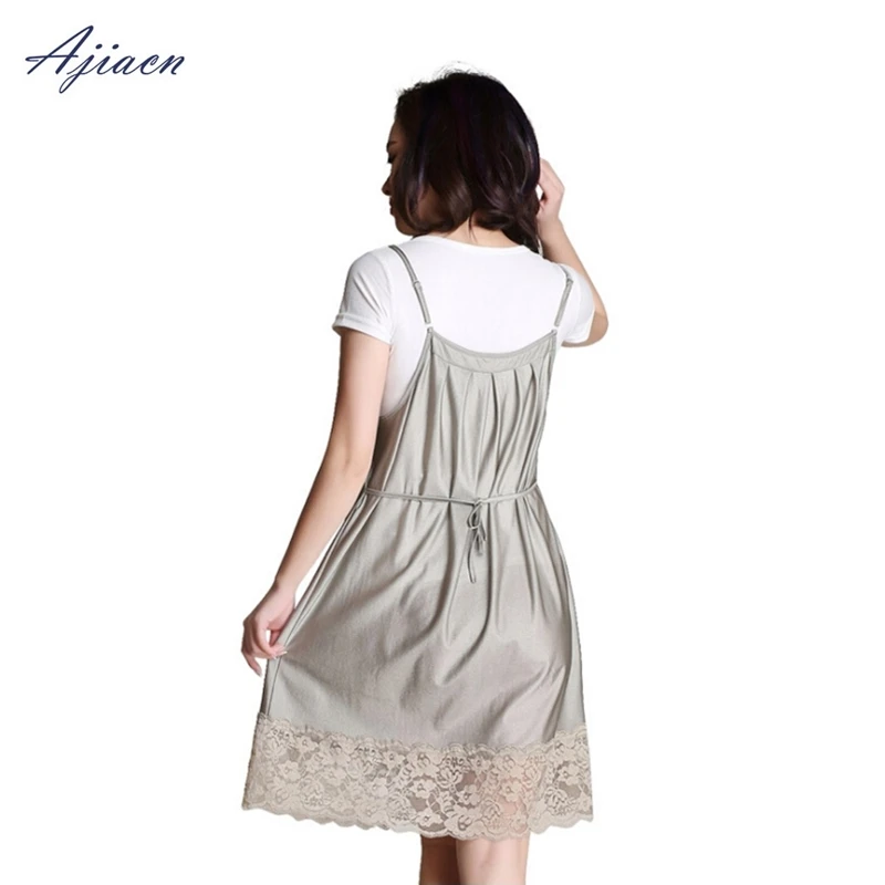

Recommend silver fiber electromagnetic radiation protective pregnant women dress EMF shielding temperament camisole