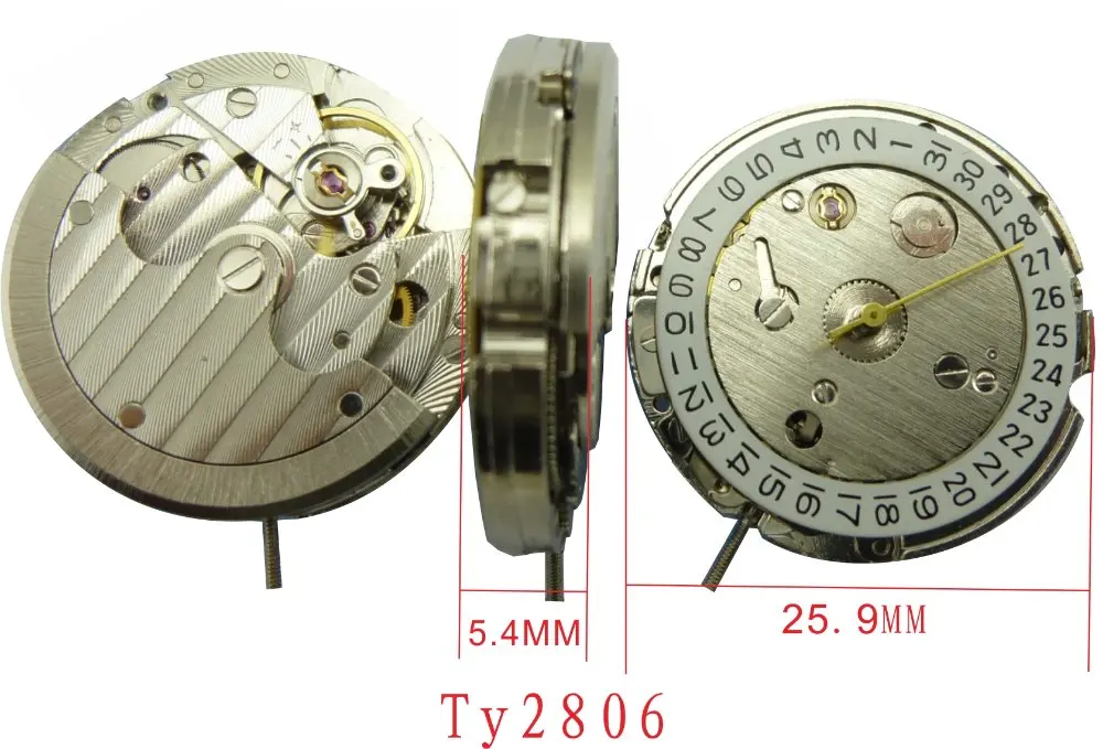 Автоматический часовой механизм с датой|watch movement|movementmovement watch |