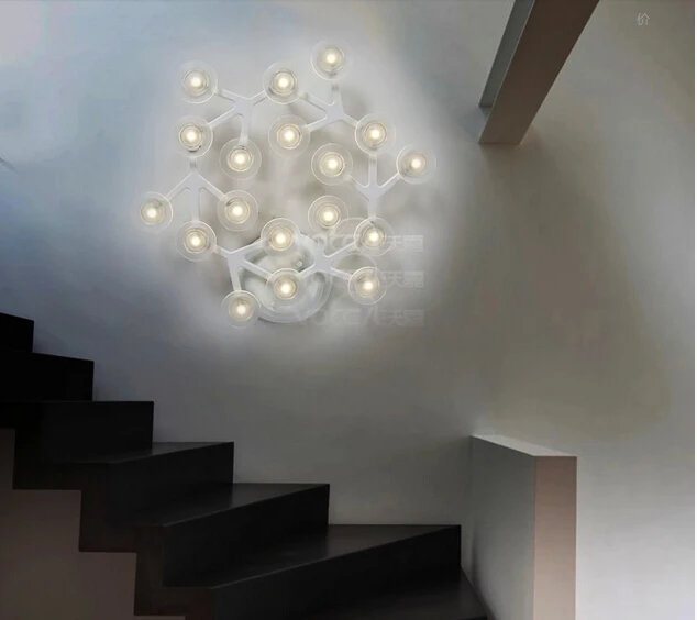 Акриловая светодиодная настенная лампа 12 головок/12 Вт для детской комнаты
