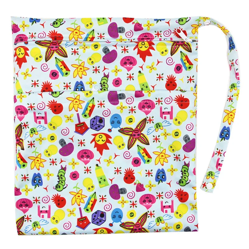 Сумка для детских подгузников многоразовая водонепроницаемая 30 х36 см | Мать и