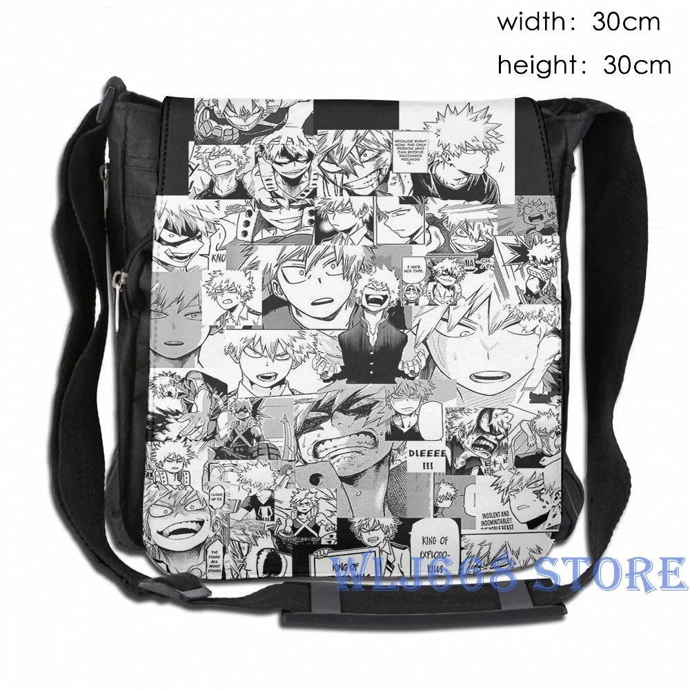 Наплечные сумки с забавным графическим принтом женский рюкзак Bakugou Katsuki Collage на