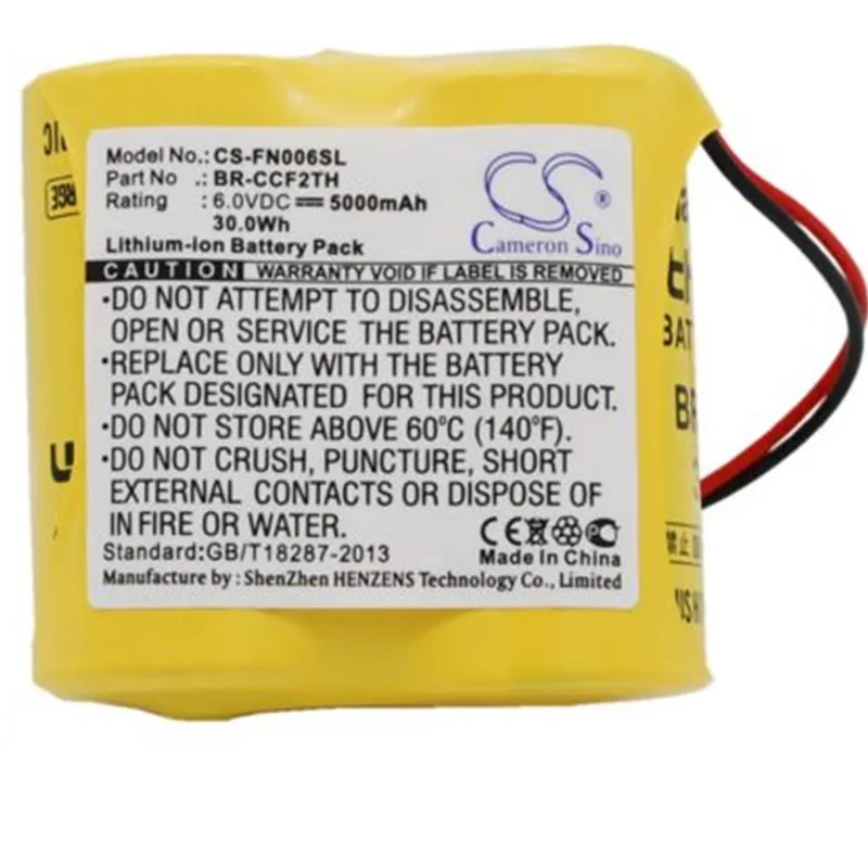 5 шт./лот BR-CCF2TH литиевая батарея для Panasonic FANUC CNC 16i/18I