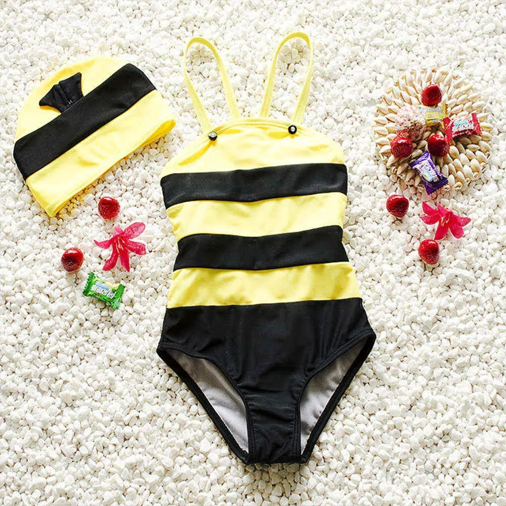 Бесплатная доставка нейтральный детский купальник милый купальный костюм с